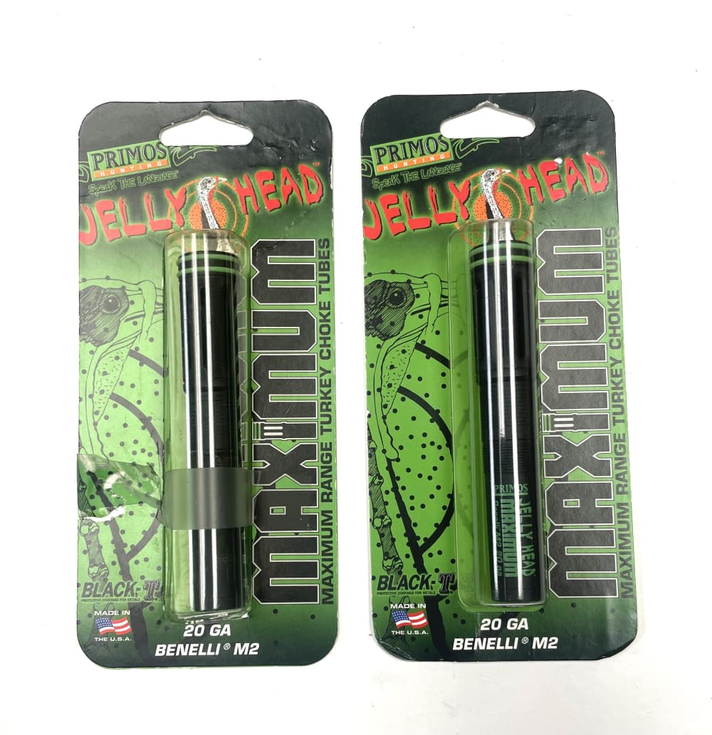 Primos Jelly Head Maximum Benelli M2 20ga Turkey Choke Tube – Qty. 2-img-0