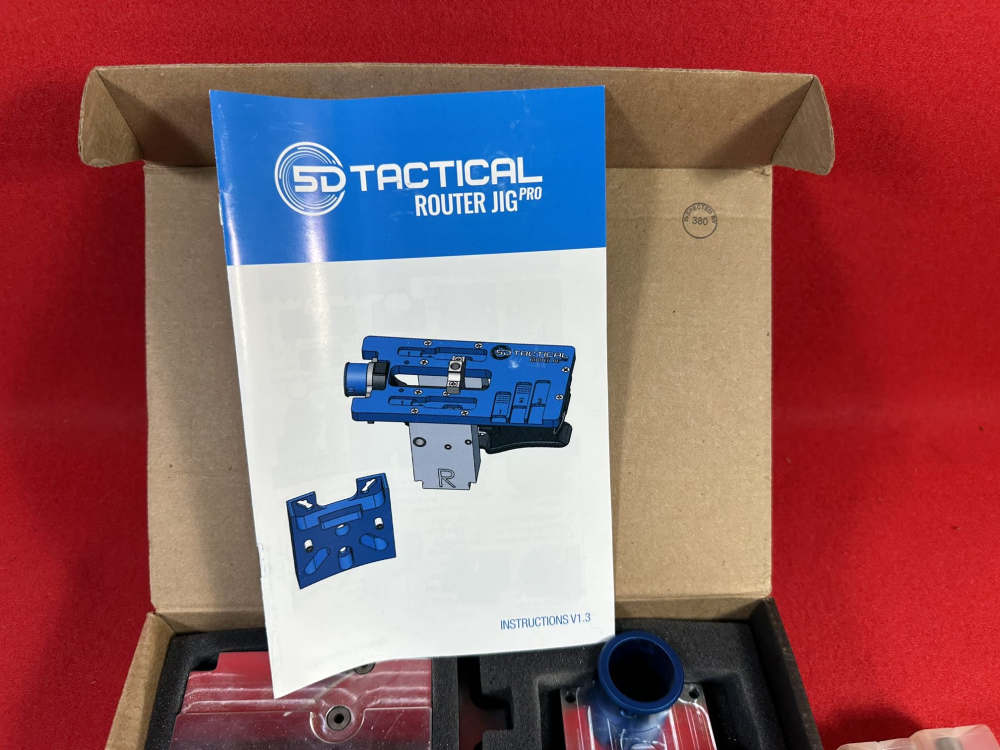 5D Tactical Router Jig Pro AR15 AR10 Lower Jig Kit w/ Extras NEW-img-1