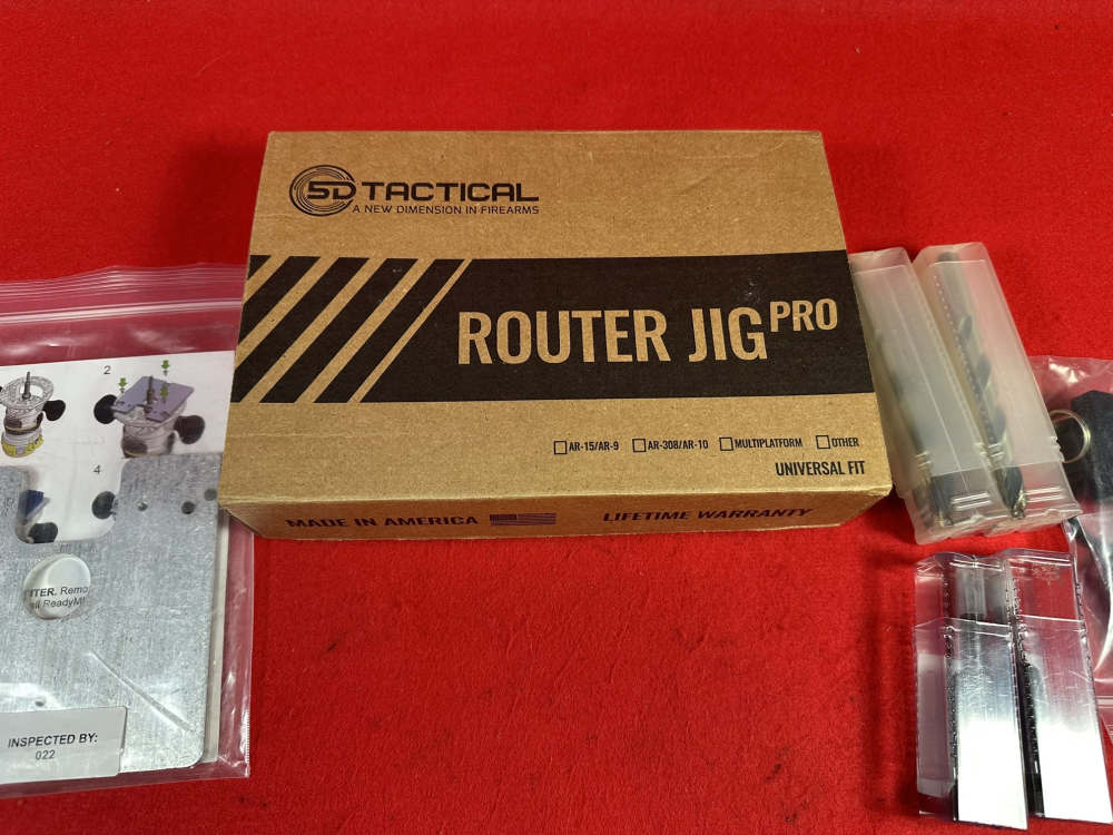 5D Tactical Router Jig Pro AR15 AR10 Lower Jig Kit w/ Extras NEW-img-6