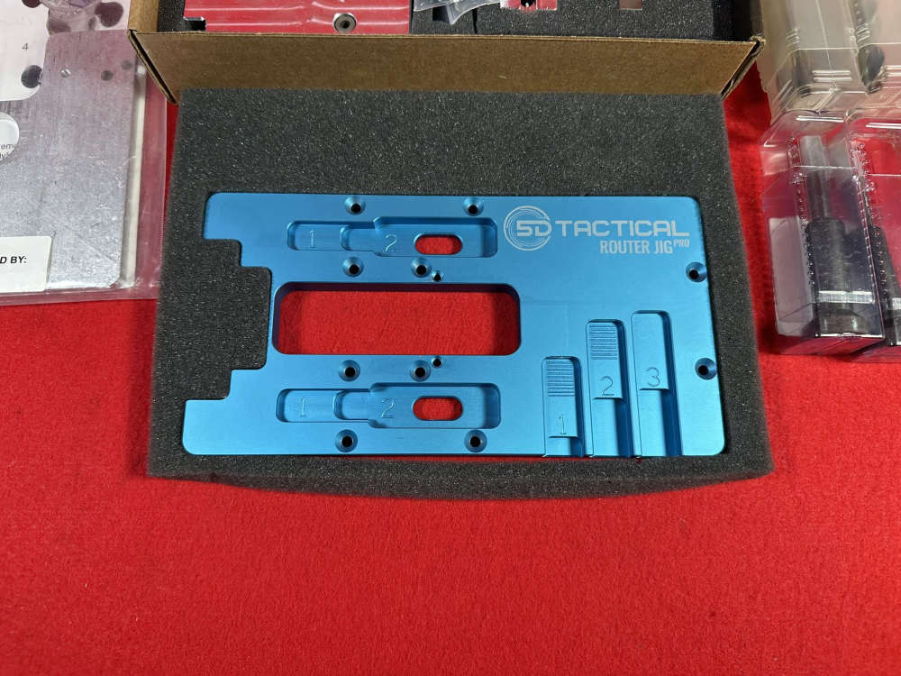 5D Tactical Router Jig Pro AR15 AR10 Lower Jig Kit w/ Extras NEW-img-4