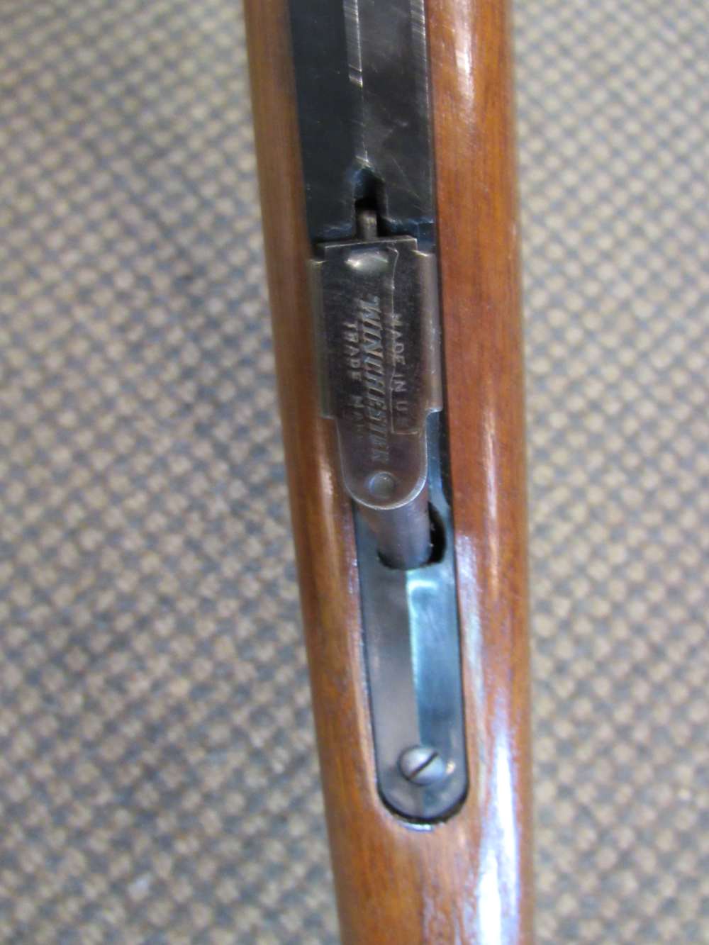 Winchester Model 77 .22 LR Semi-Auto Rifle, 22 in Barrel Weaver Scope-img-31