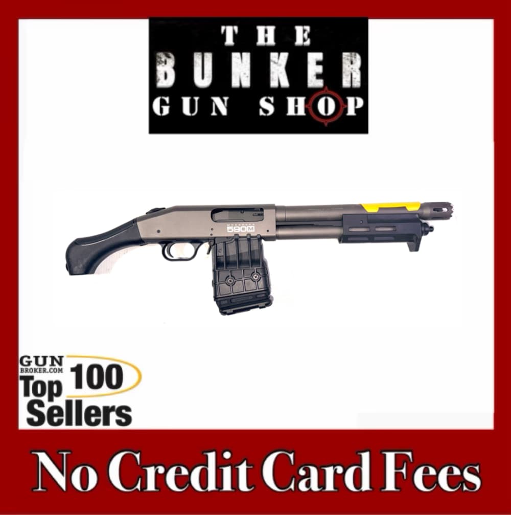 NEW! MOSSBERG 590M BREACHER 12GA 11.5” GRS TUNGSTEN NFA AOW FREE SHIPPING-img-0