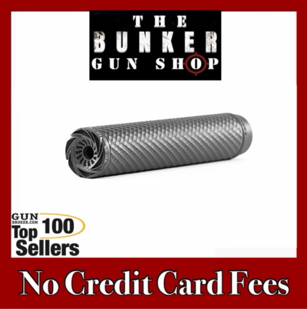 NEW! PTR VENT 2 9MM SUPPRESSOR 1/2x28 V2-0080101 NFA FORM3 FREE SHIP-img-0