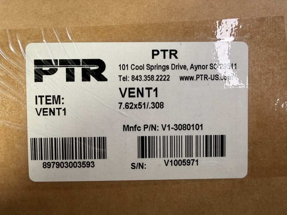 NEW! PTR VENT 1 .308 7.62 SUPPRESSOR 5/8X24 V1-3080101 NFA FORM3 FREE SHIP-img-6