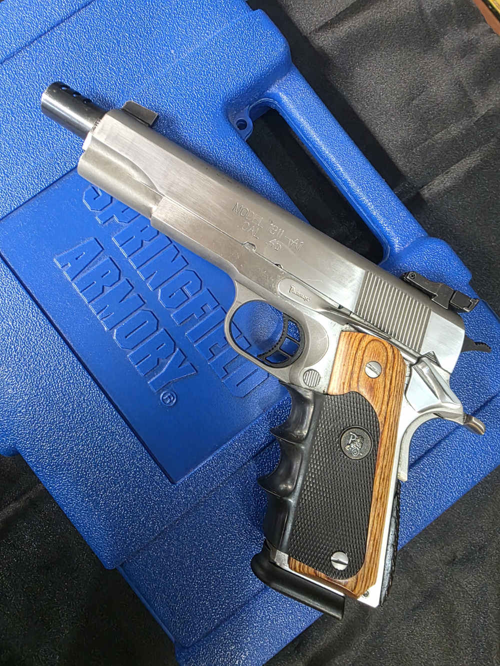Springfield 1911-A1 1911 Stainless 45 ACP Compensated-img-14