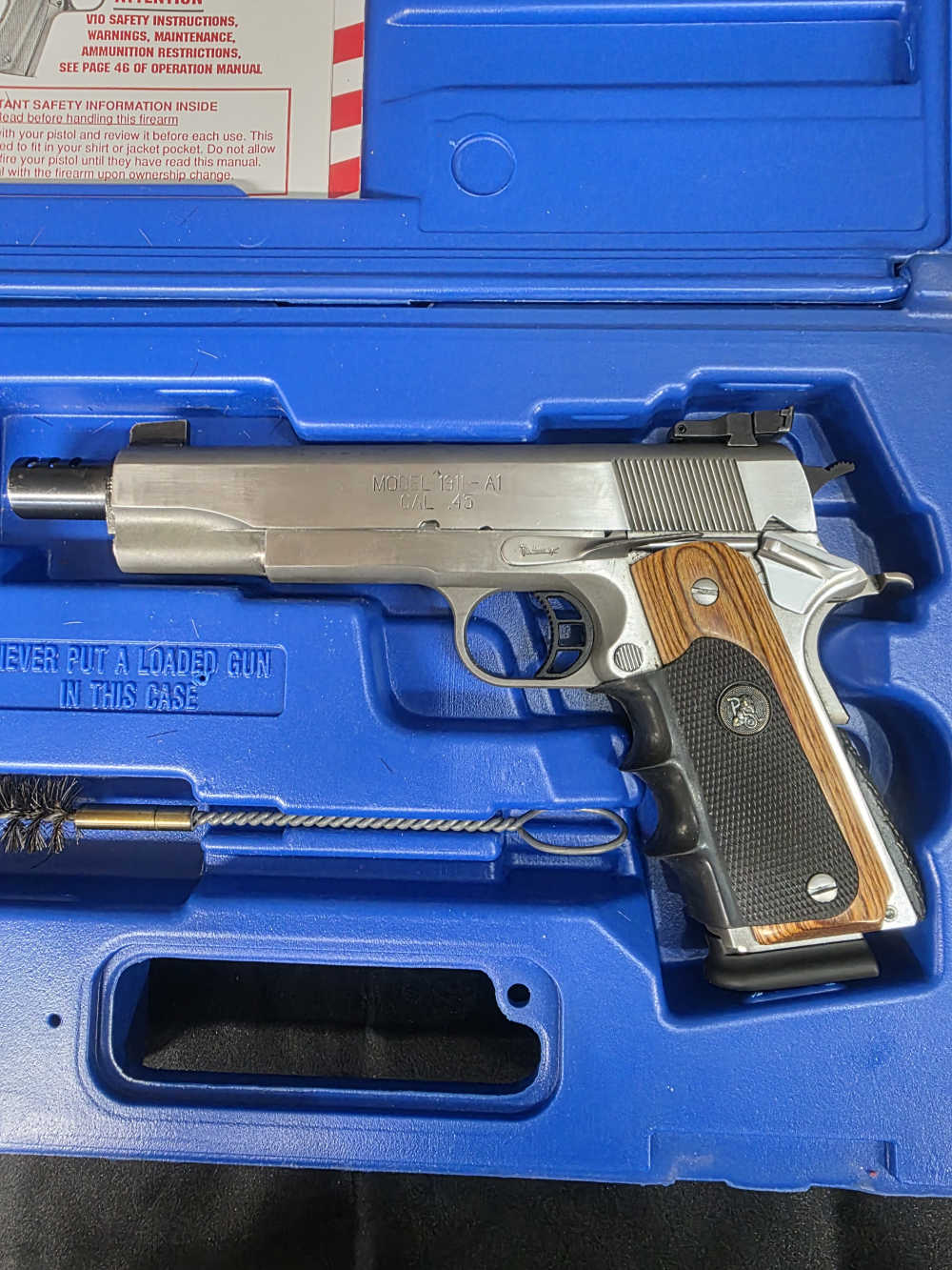 Springfield 1911-A1 1911 Stainless 45 ACP Compensated-img-1