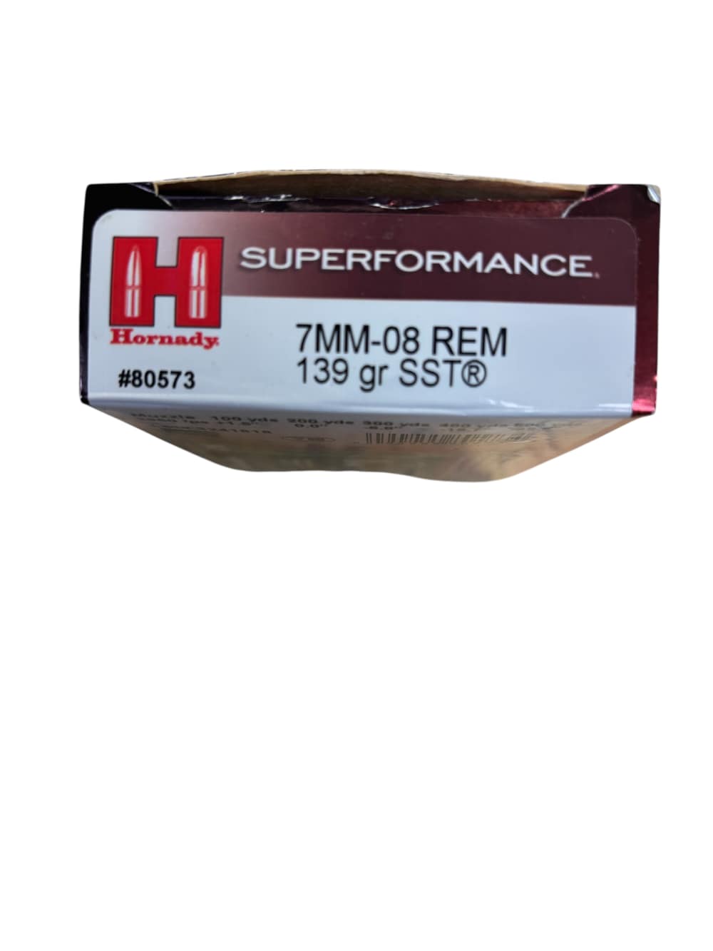 HORNADY SUPERPERFORMANCE 7MM-08 REM 139 GRAIN SST 20 ROUND BOX- NEW -img-2