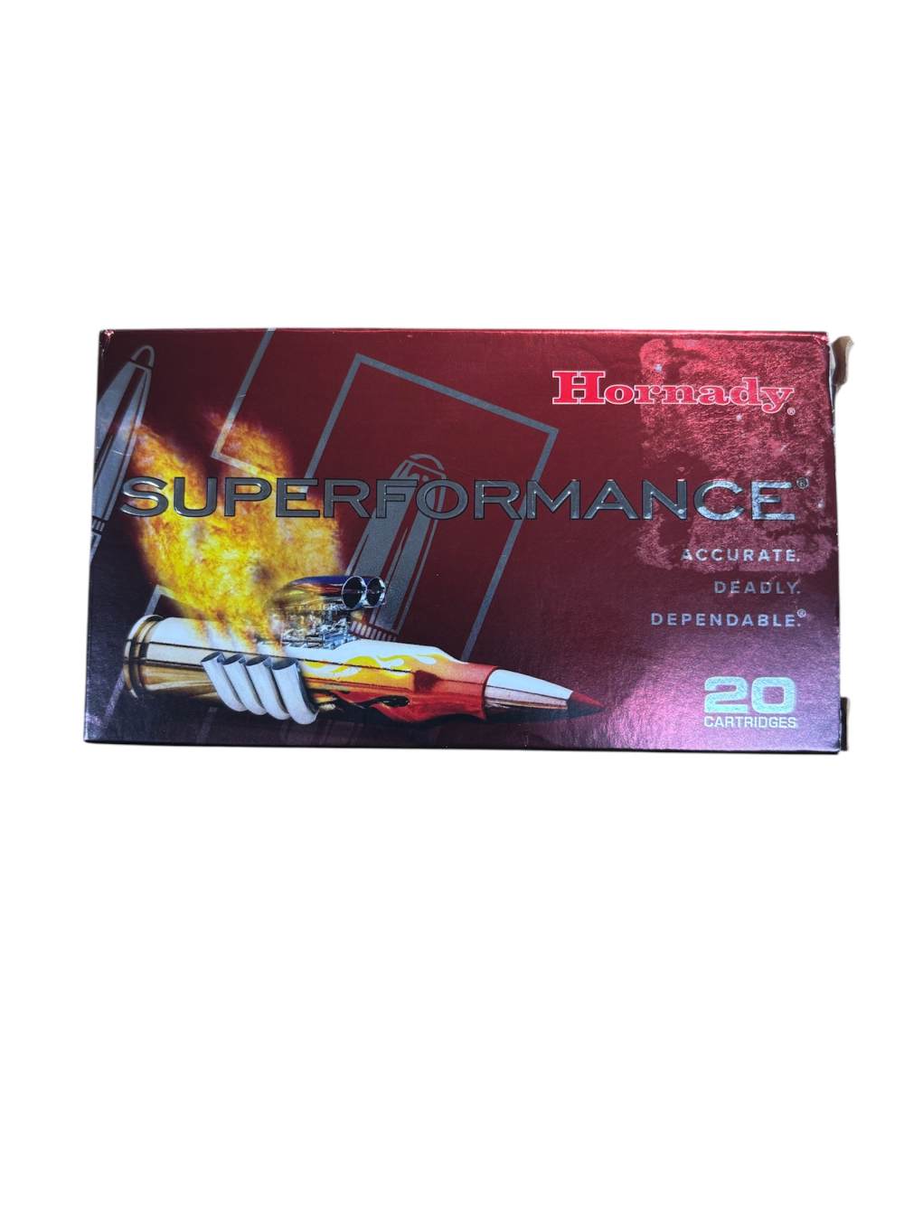 HORNADY SUPERPERFORMANCE 7MM-08 REM 139 GRAIN SST 20 ROUND BOX- NEW -img-0