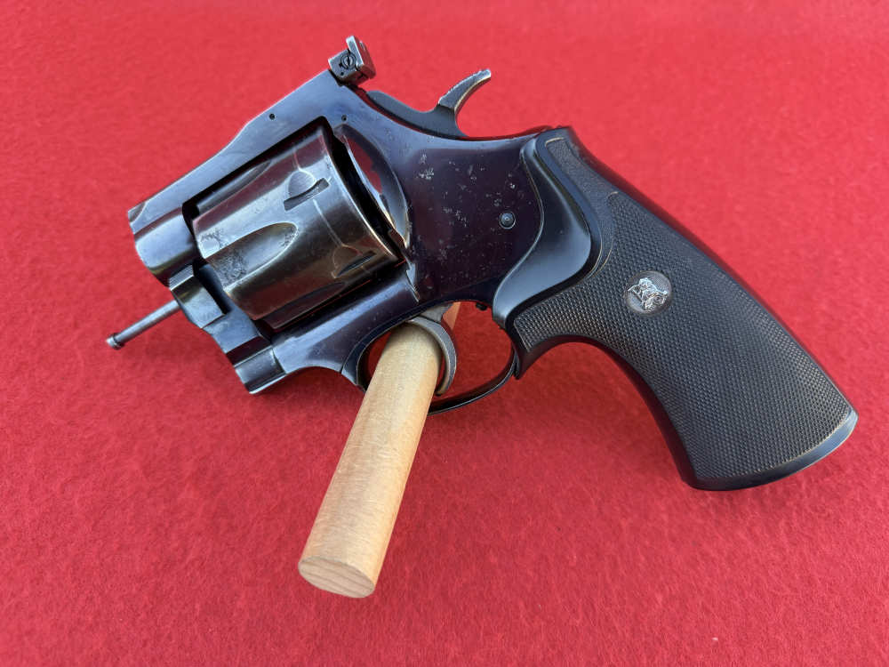 Dan Wesson Model 44 .44 Magnum 6 Round Blued Revolver Receiver/Frame-img-0