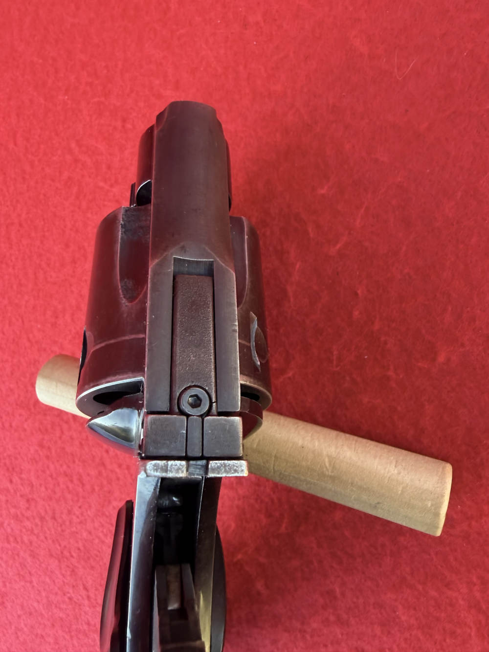 Dan Wesson Model 44 .44 Magnum 6 Round Blued Revolver Receiver/Frame-img-16