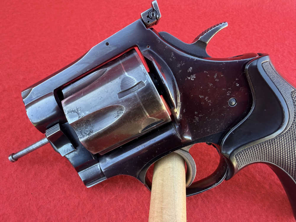 Dan Wesson Model 44 .44 Magnum 6 Round Blued Revolver Receiver/Frame-img-2