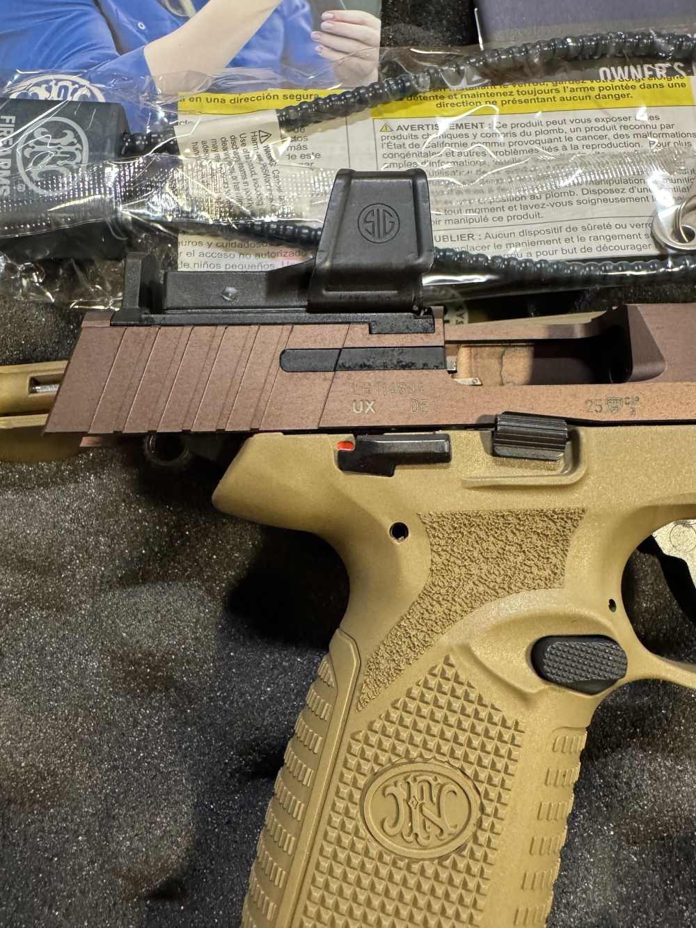FN 502 Tactical with Sig Romeo optic-img-1