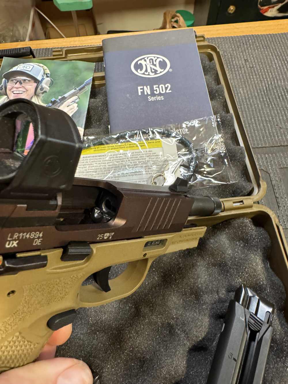 FN 502 Tactical with Sig Romeo optic-img-3