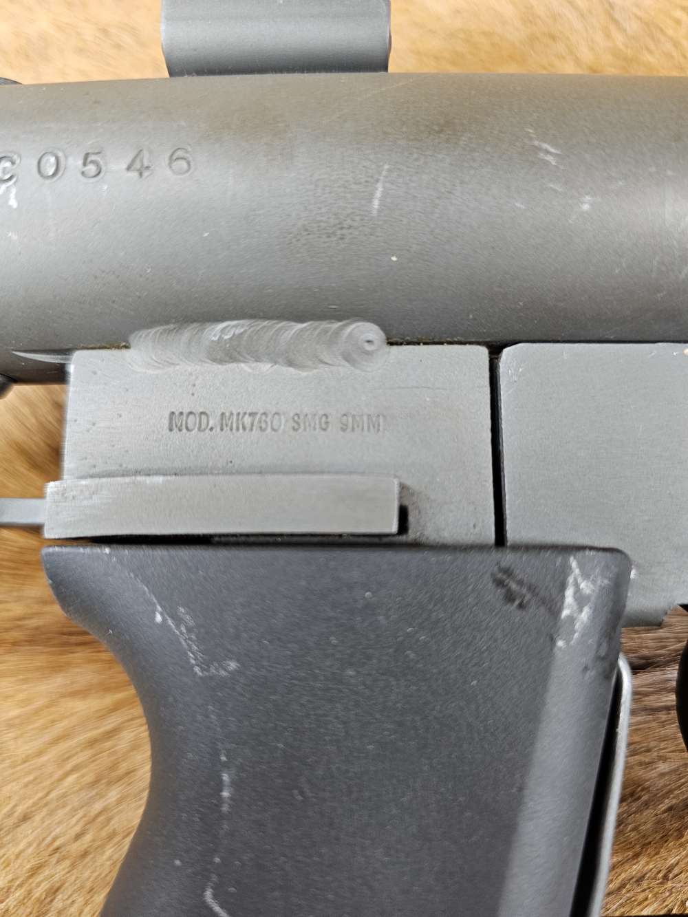 MK ARMS MK760 9MM FULLY TRANSFERABLE MACHINE GUN S&W 76 COPY 5 MAGS-img-1