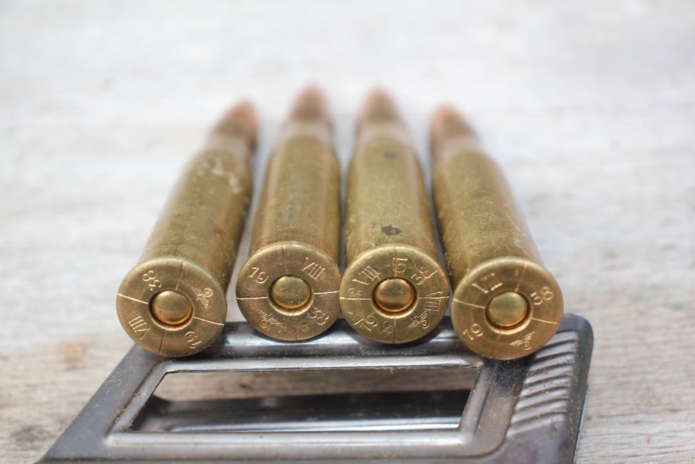 30rds 8x56r 1938 Austrian Mannlicher "S" Patrone on Stripper Clips -img-3