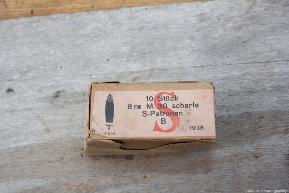 30rds 8x56r 1938 Austrian Mannlicher "S" Patrone on Stripper Clips -img-1
