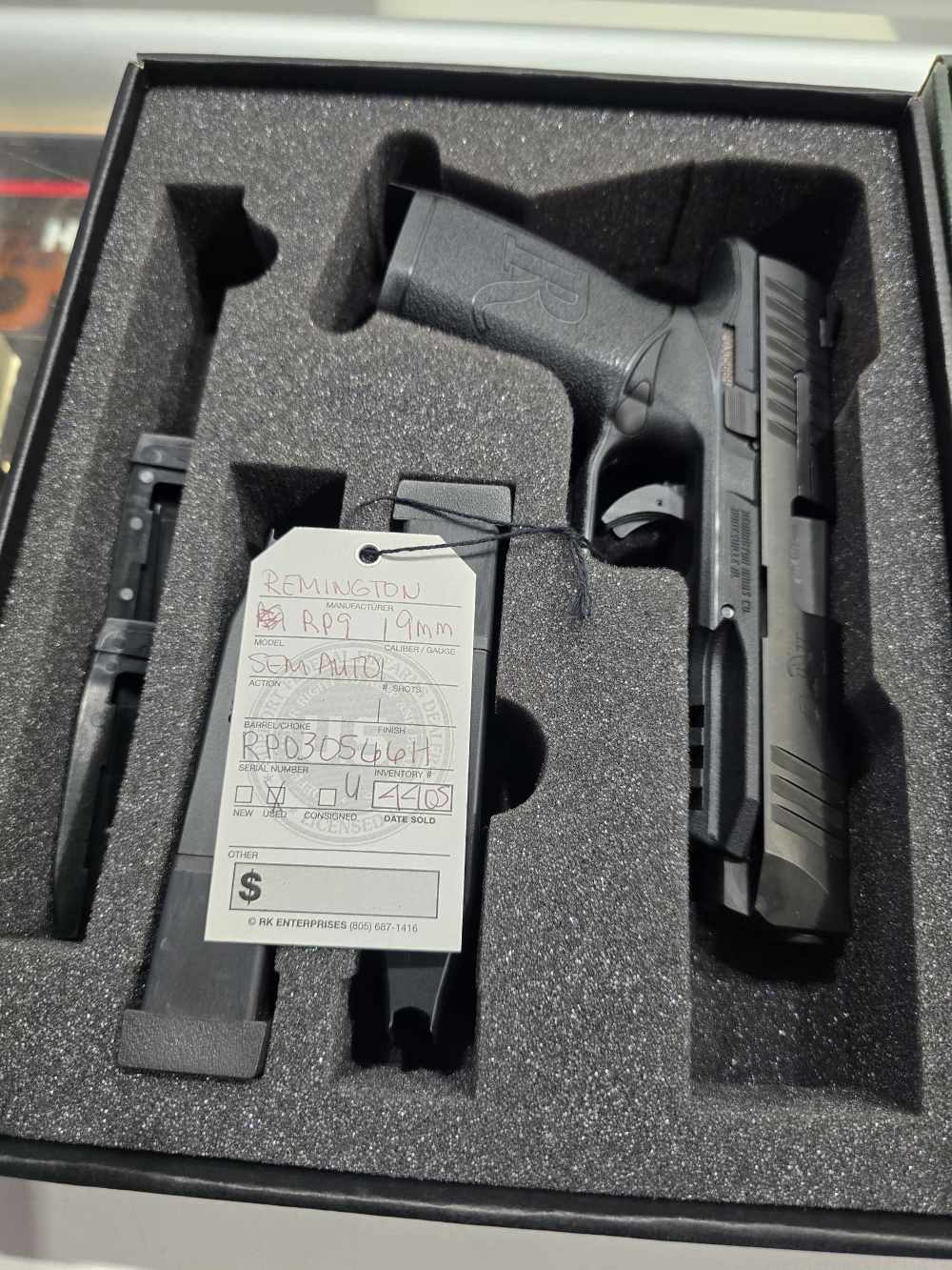 Remington RP9 Semi Auto Pistol - LIKE NEW-img-0