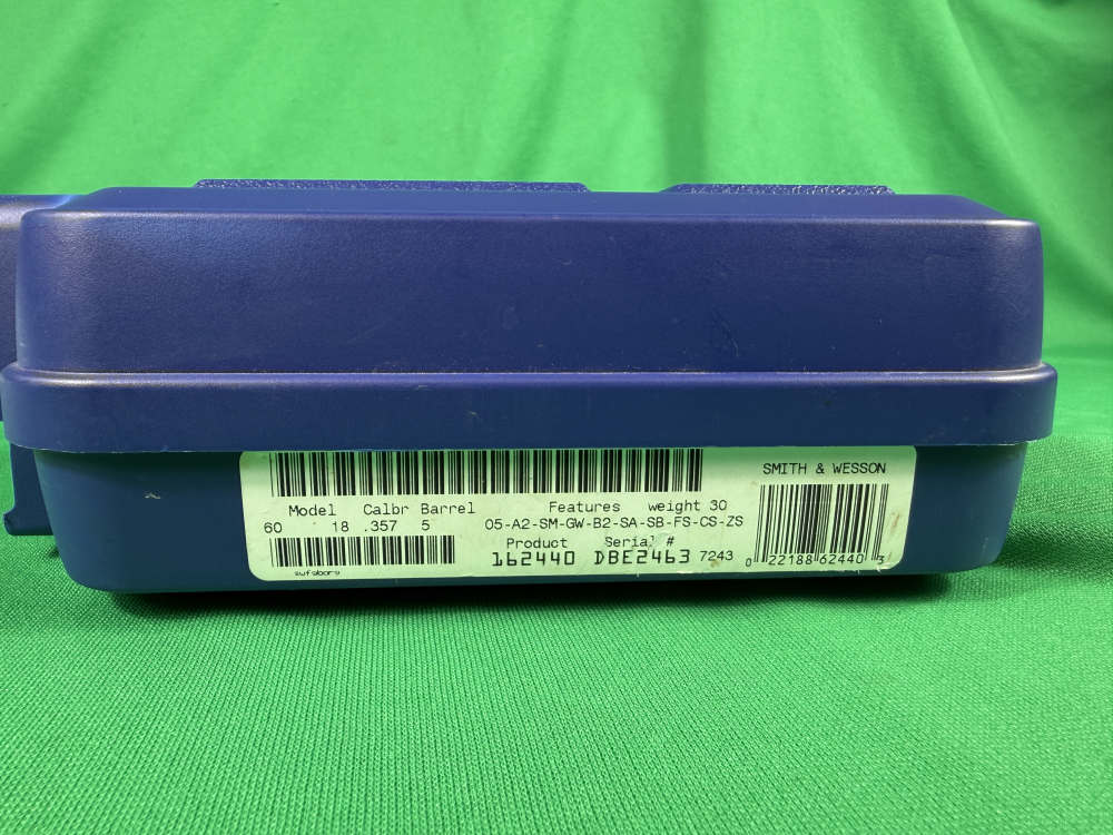 SMITH AND WESSON J-FRAME 60-18 5" SS 357 MAG LOCK CHIEFS SPECIAL-img-15
