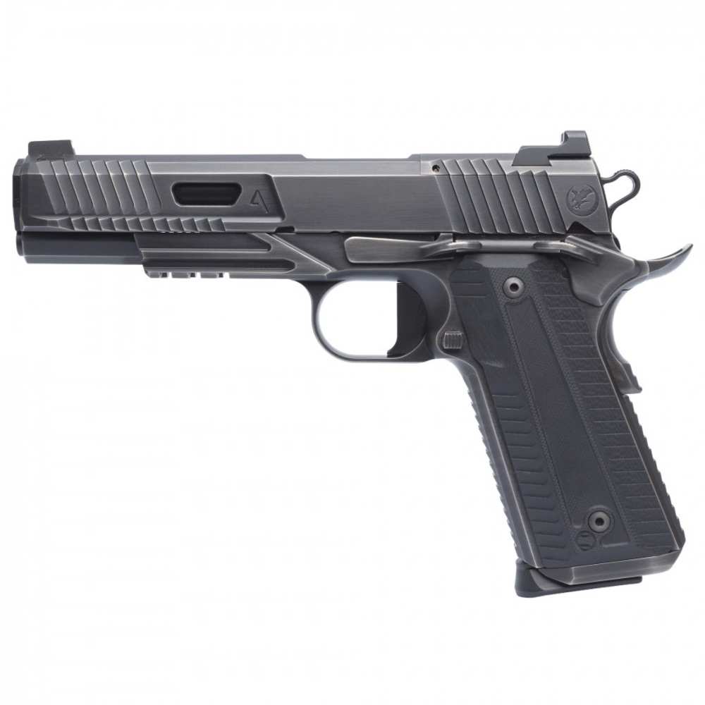 Nighthawk Custom Agent 2 - 5" Bbl (.45 ACP) OR - Smoked Nitride - Pre-Owned-img-0