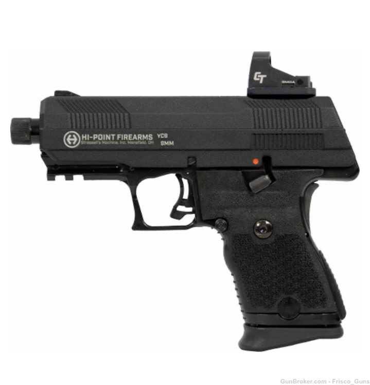 HIPOINT C9 Pistol 9mm 8rd 3.9” w CT Red Dot! Same day shipping!-img-2