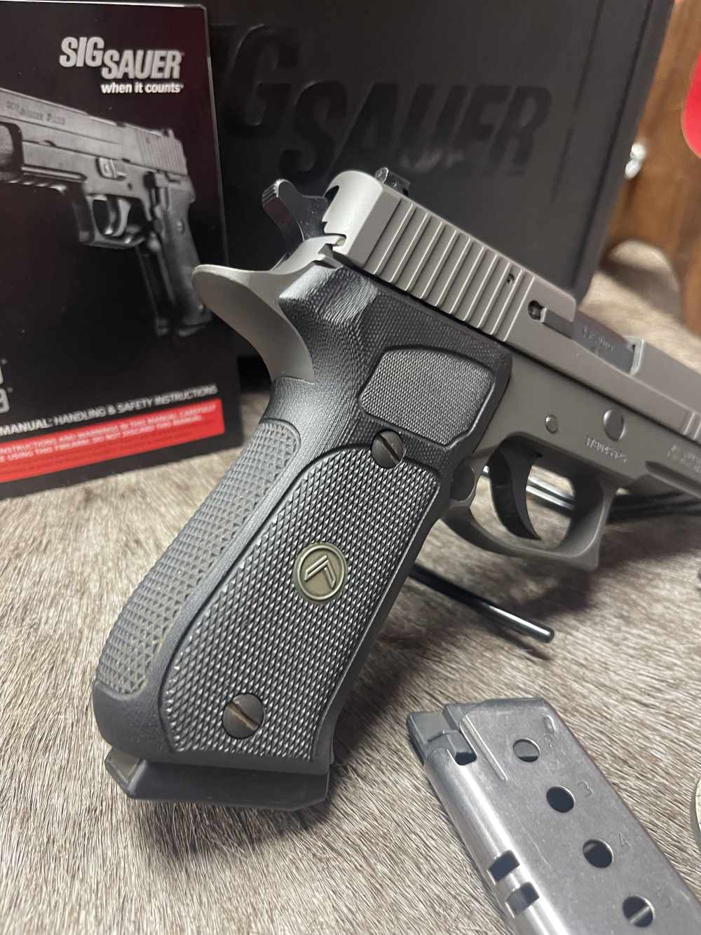 Sig Sauer P220 Legion .45 ACP W/Box, Coin, 2 xtr Mags LNIB-img-2