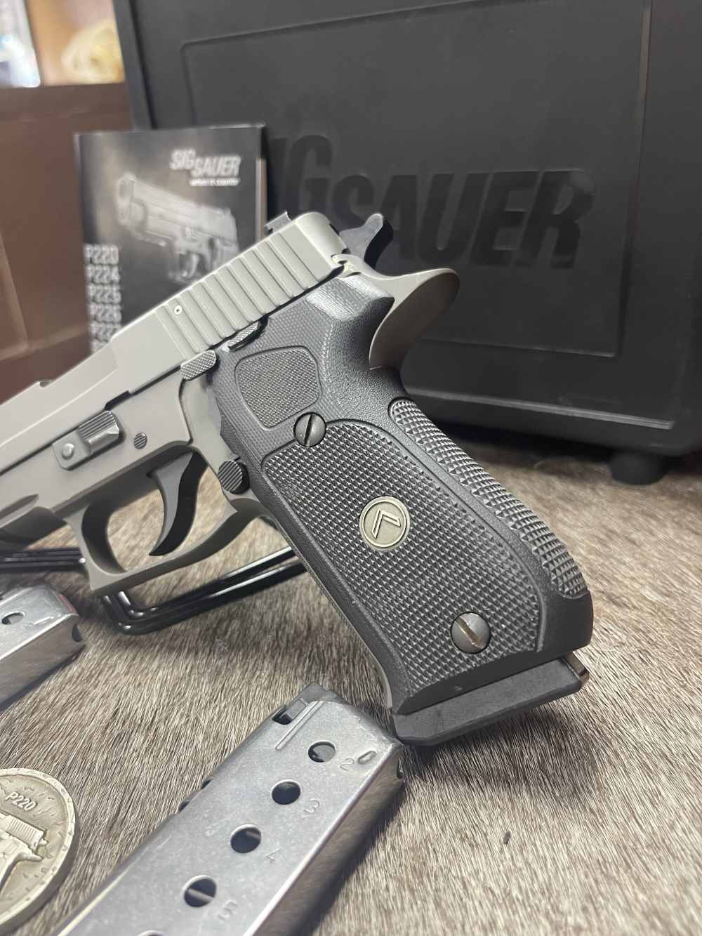 Sig Sauer P220 Legion .45 ACP W/Box, Coin, 2 xtr Mags LNIB-img-7