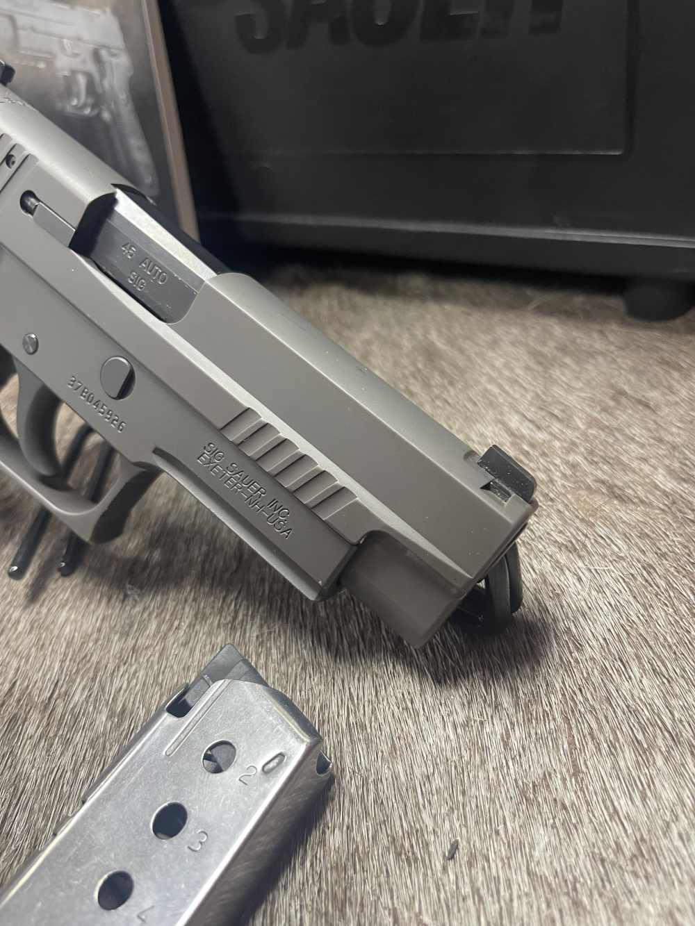 Sig Sauer P220 Legion .45 ACP W/Box, Coin, 2 xtr Mags LNIB-img-4
