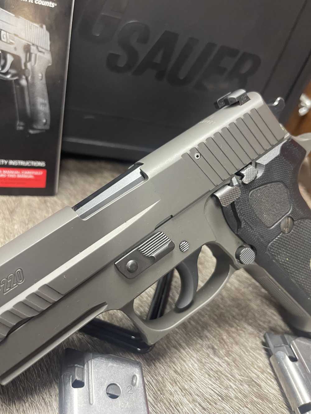 Sig Sauer P220 Legion .45 ACP W/Box, Coin, 2 xtr Mags LNIB-img-8
