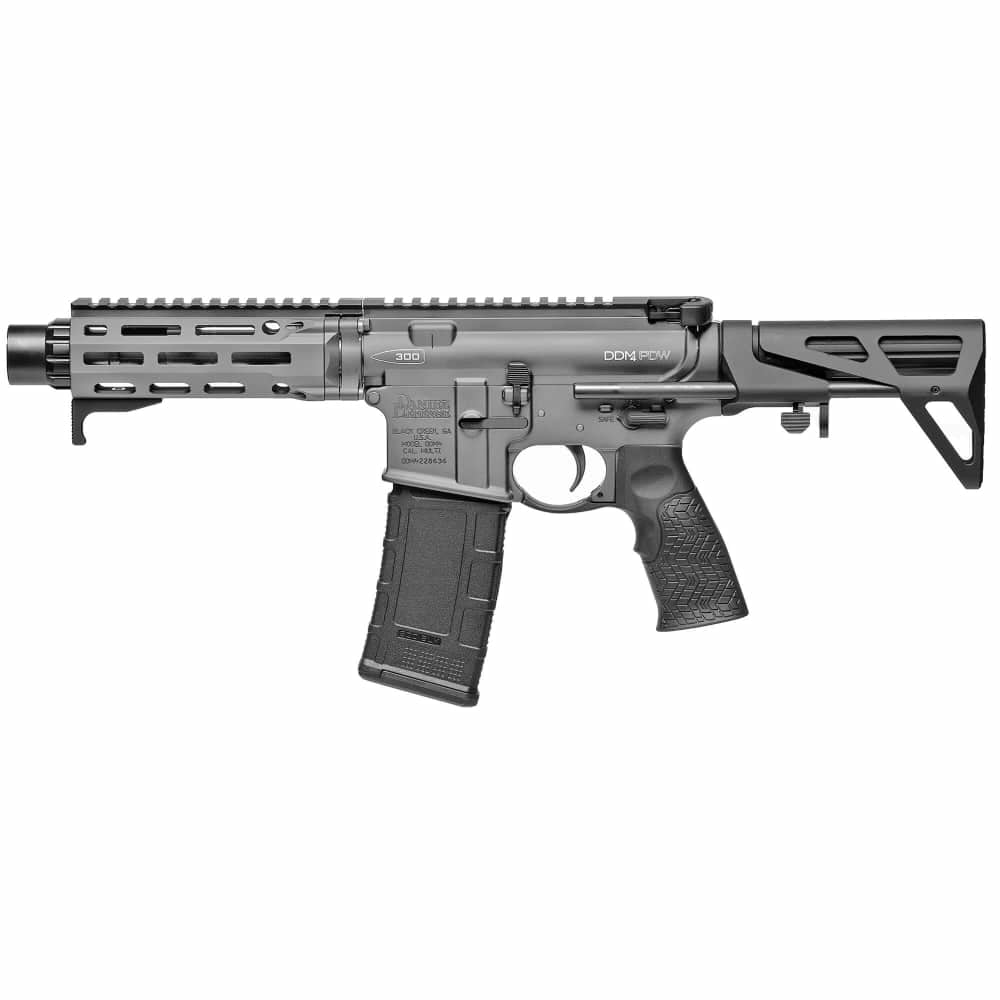 Daniel Defense DDM4 PDW SBR, 300BLK, 7", Cobalt NIB 02-088-04228-047-img-0