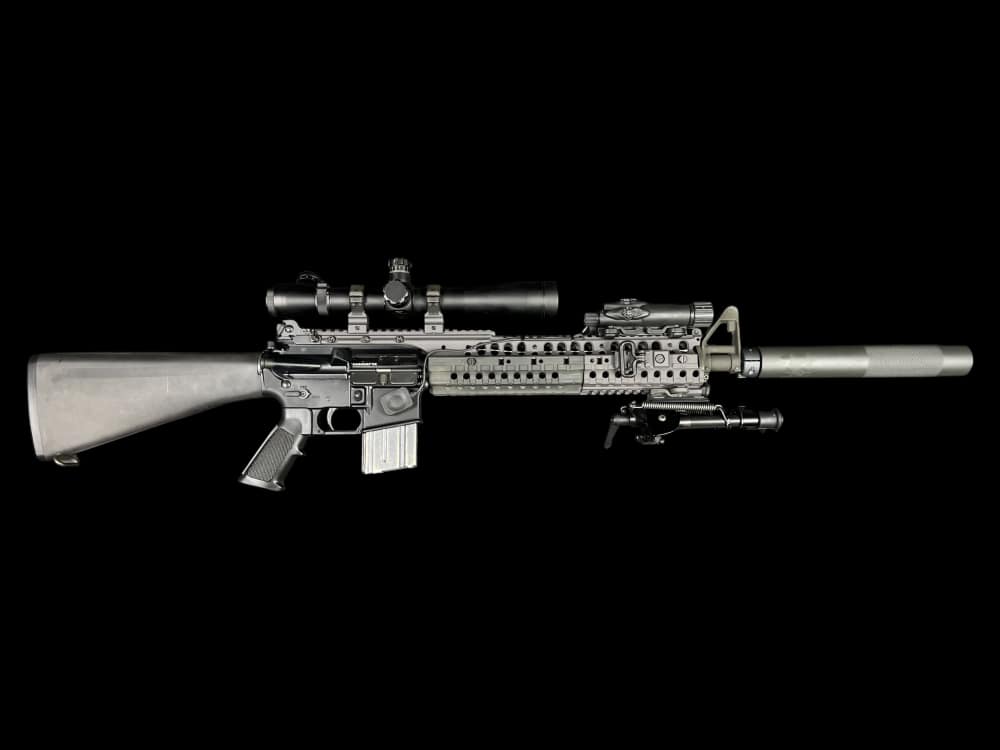 Battle Of Najaf Blackwater Bushmaster XM15-E2S M4 A3 Rifle -img-0