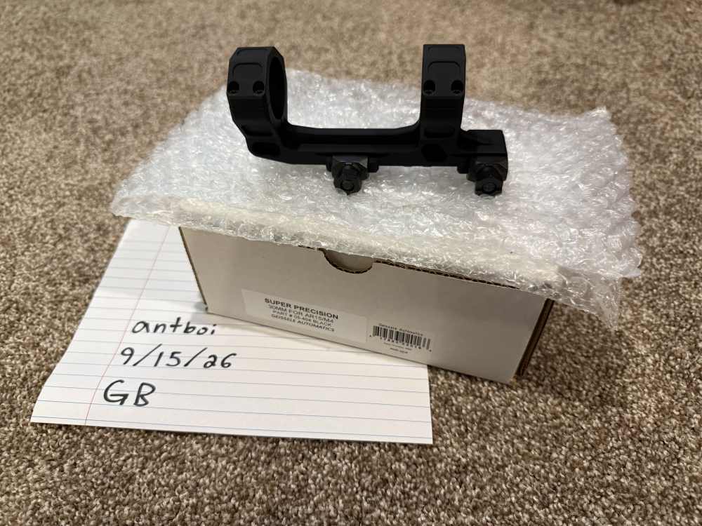 Geissele AR15 Super Precision 30mm Standard Scope Mount 05-404B-img-2