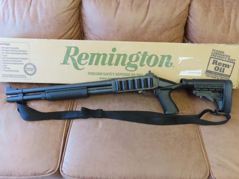 REMINGTON 870 TACT 12GA, SIDE SDL, ADJ STOCK, NT STS -img-0