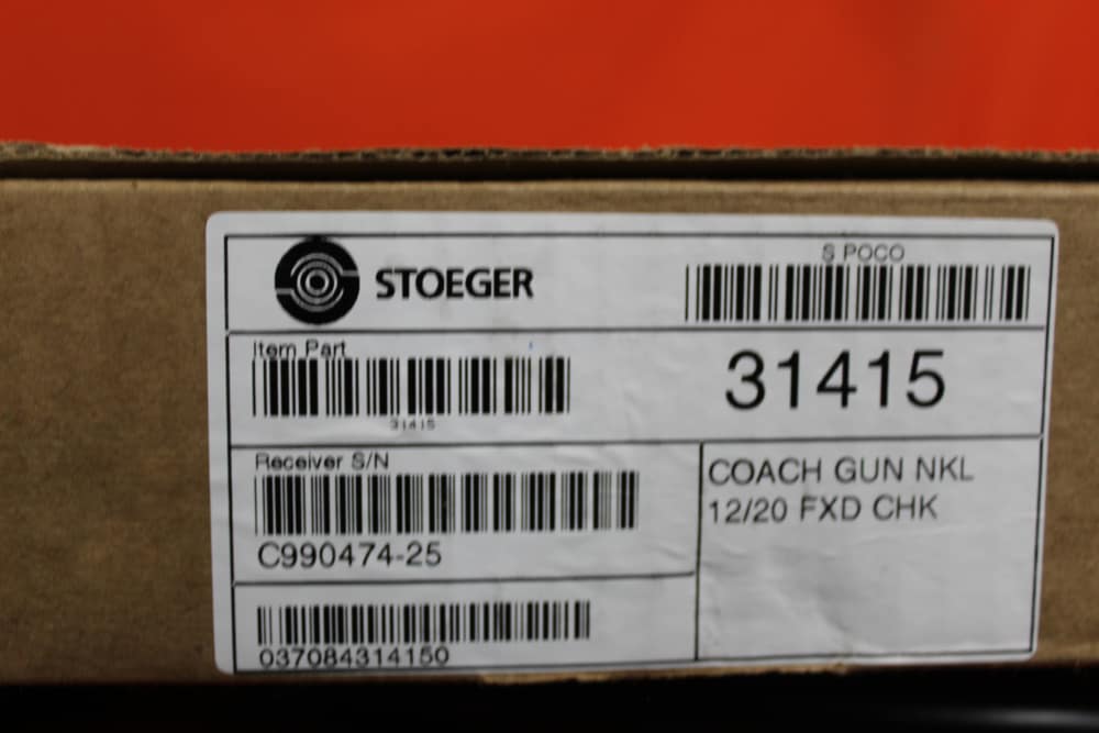 Stoeger Coach Gun 12ga Nickel 20" 31415 New — Free Layaway!-img-1