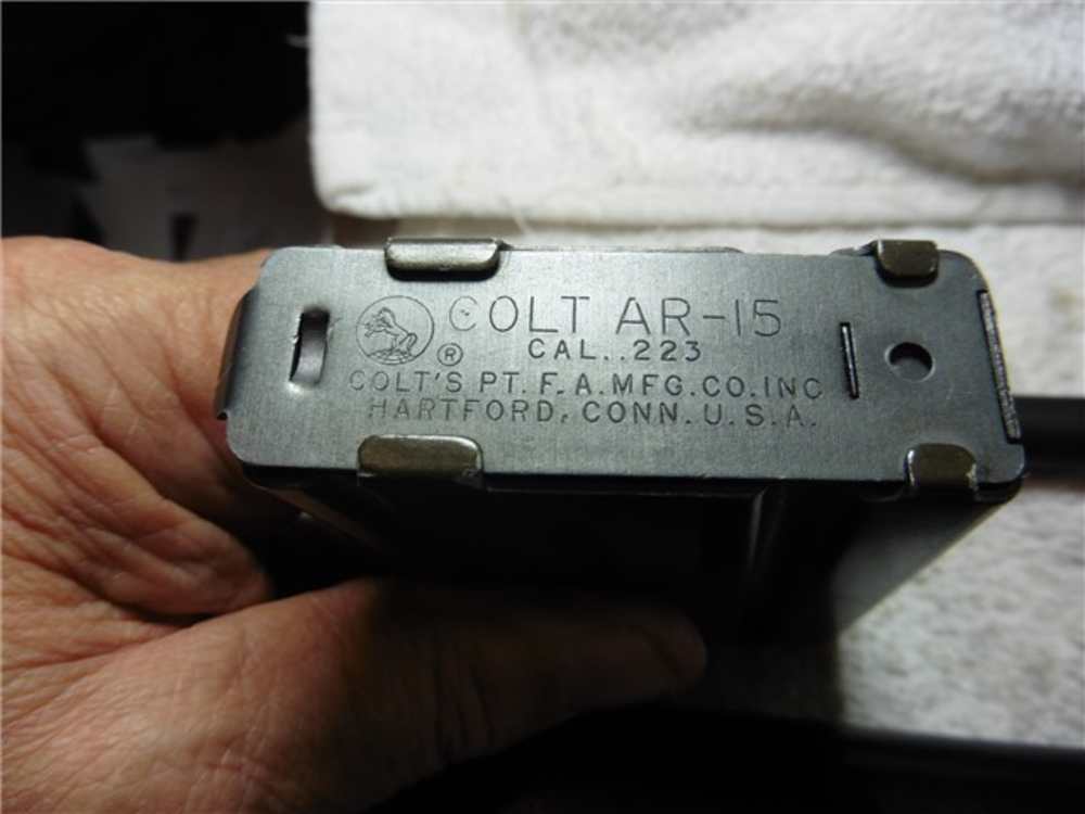 1966 COLT AR-15 SP-1 .223 CAL RIFLE EXCELLENT CONDITION w/3x20 COLT SCOPE-img-24
