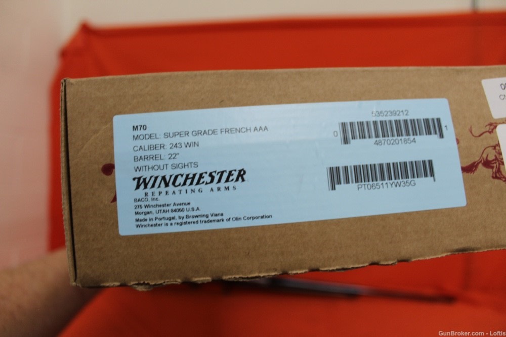 Winchester Model 70 Super Grade .243win NEW! Free Layaway!-img-1