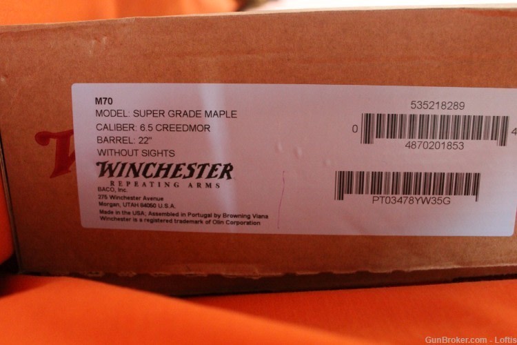 Winchester Model 70 Super Grade 6.5 Creedmoor NEW! Free Layaway!-img-1