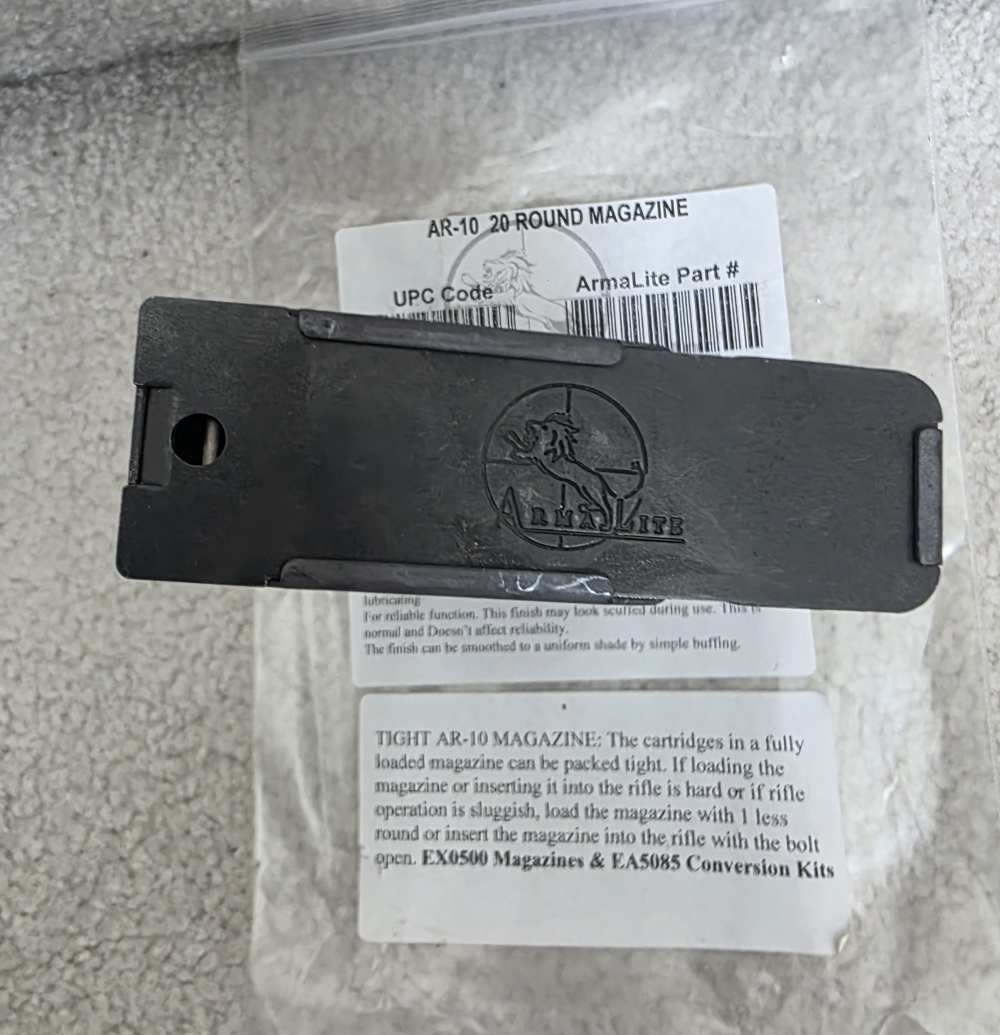 NEW PREBAN ARMALITE AR10 B 308 20RD MAG-img-3