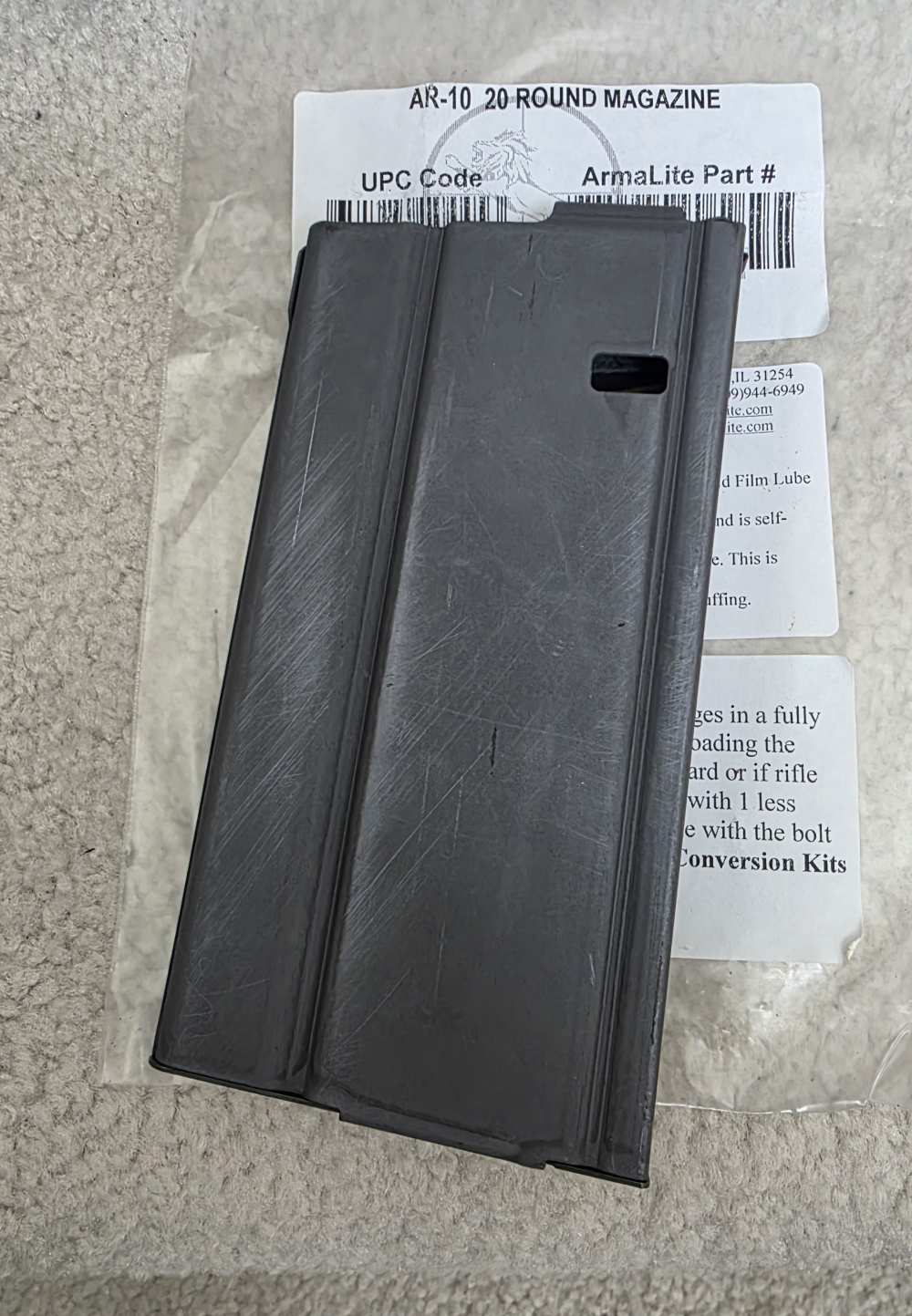 NEW PREBAN ARMALITE AR10 B 308 20RD MAG-img-0