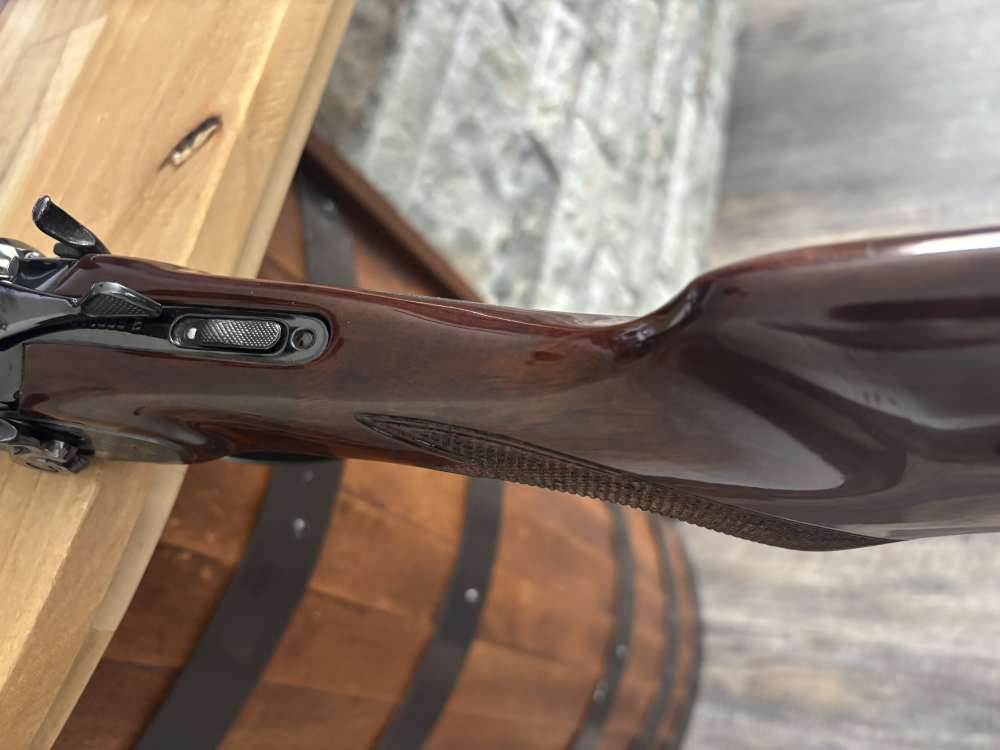 Baikal JOHN WAYNE sxs 12 gauge double barrel COACH GUN engraved COLLECTOR -img-13