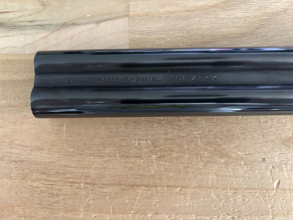 Baikal JOHN WAYNE sxs 12 gauge double barrel COACH GUN engraved COLLECTOR -img-26