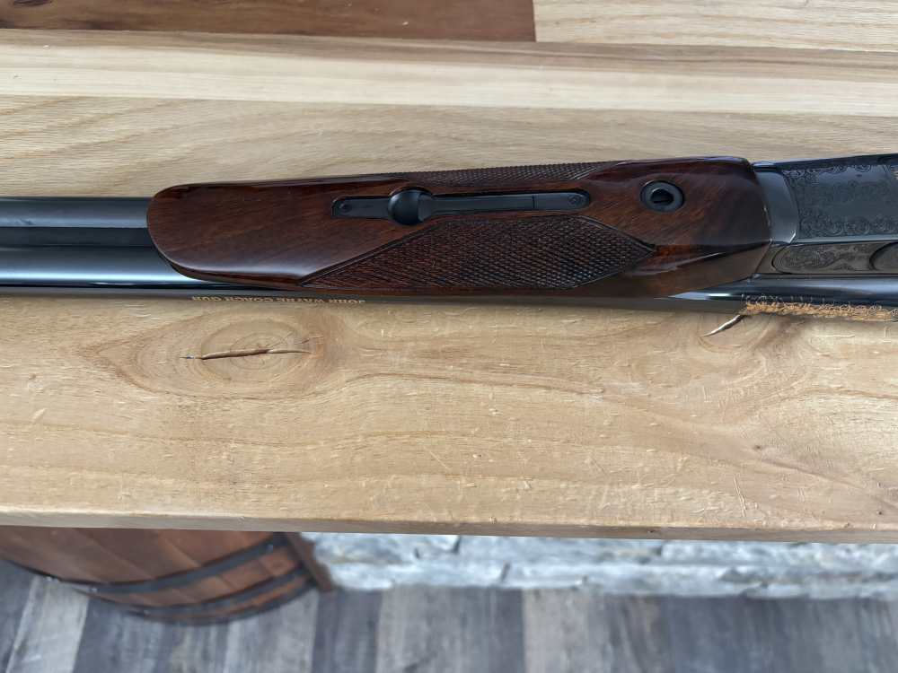 Baikal JOHN WAYNE sxs 12 gauge double barrel COACH GUN engraved COLLECTOR -img-25