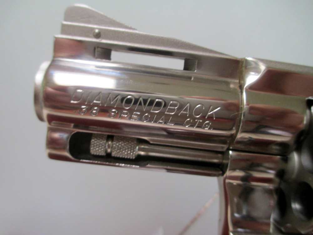 COLT DIAMONDBACK  2.5 INCH NICKEL 38 SPECIAL-img-1
