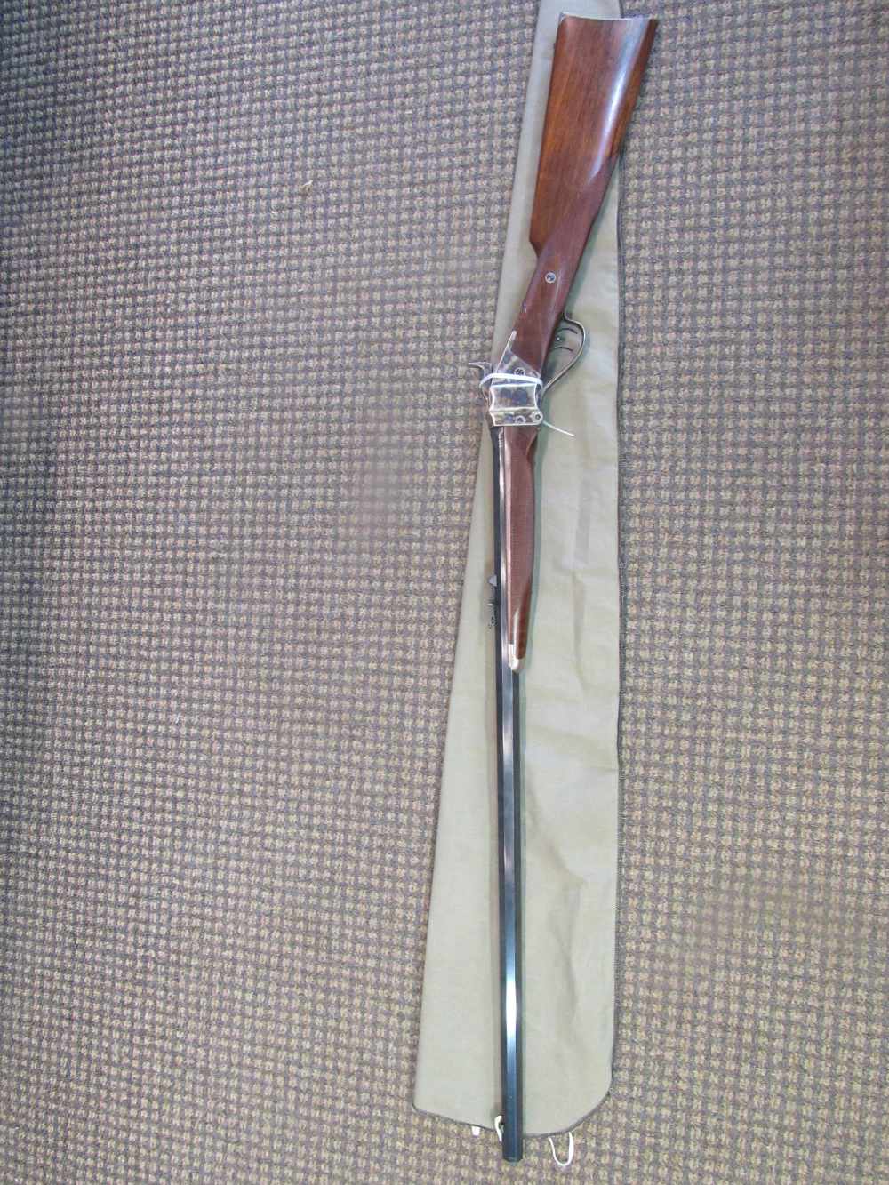 Davide Pedersoli 1874 Sharps Sporting Rifle .45-70 Gov't 32" Barrel-img-7