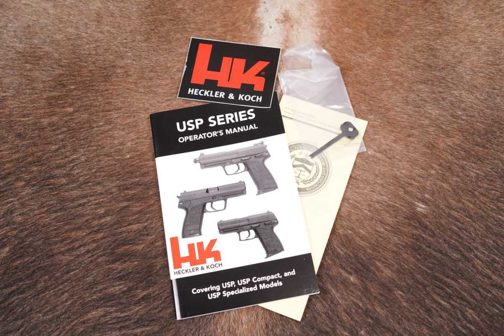 Heckler & Koch H&K USP9 USP-9 Compact V1 9mm DA/SA Semi-Auto Pistol, 2016-img-17