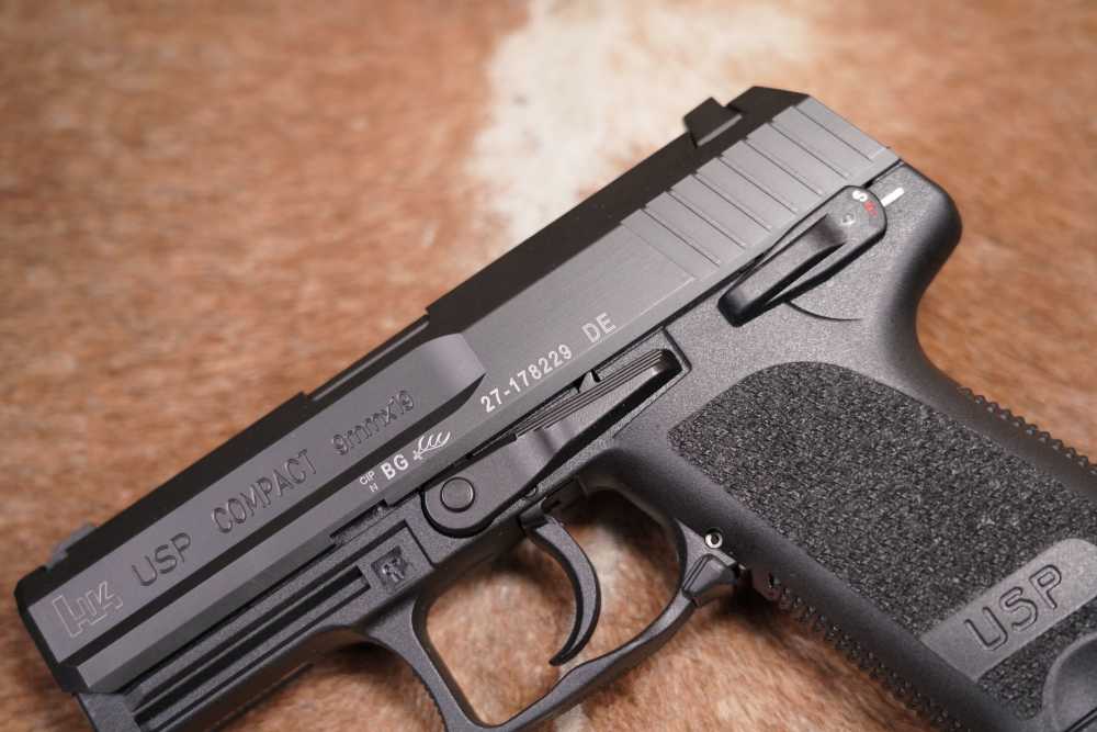 Heckler & Koch H&K USP9 USP-9 Compact V1 9mm DA/SA Semi-Auto Pistol, 2016-img-4