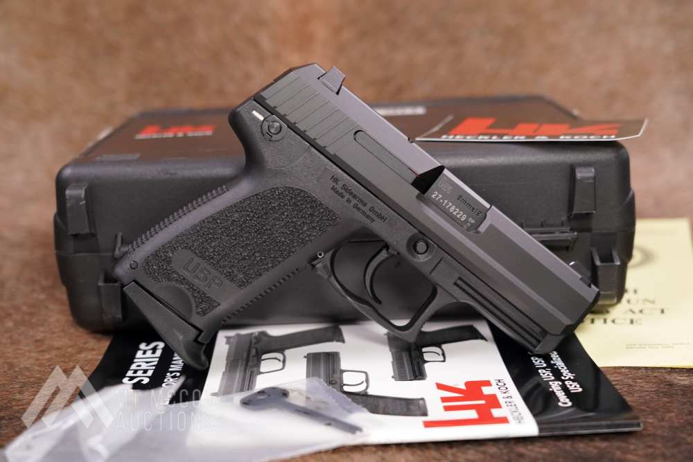 Heckler & Koch H&K USP9 USP-9 Compact V1 9mm DA/SA Semi-Auto Pistol, 2016-img-0