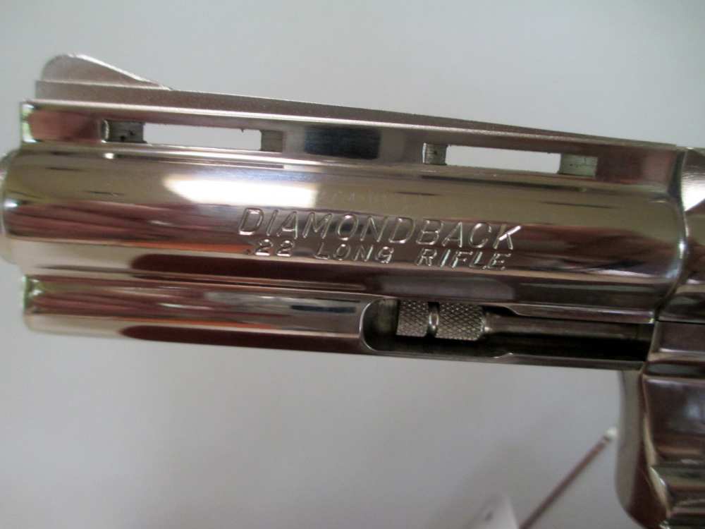 COLT DIAMONDBACK 4 INCH 22LR IN NICKEL-img-1