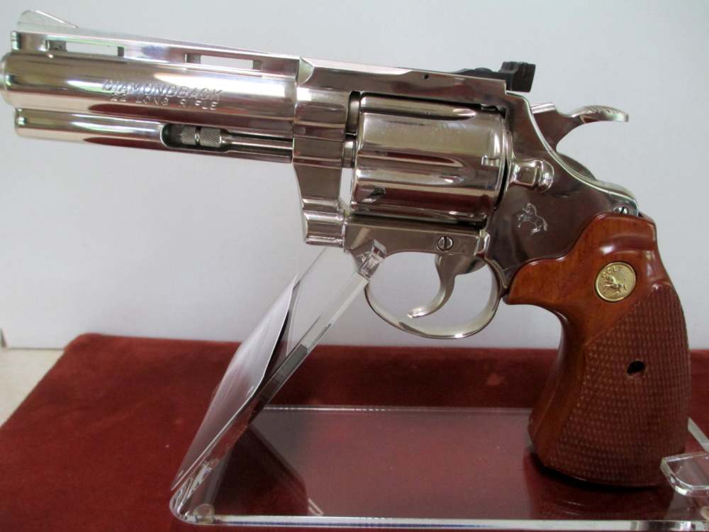 COLT DIAMONDBACK 4 INCH 22LR IN NICKEL-img-0