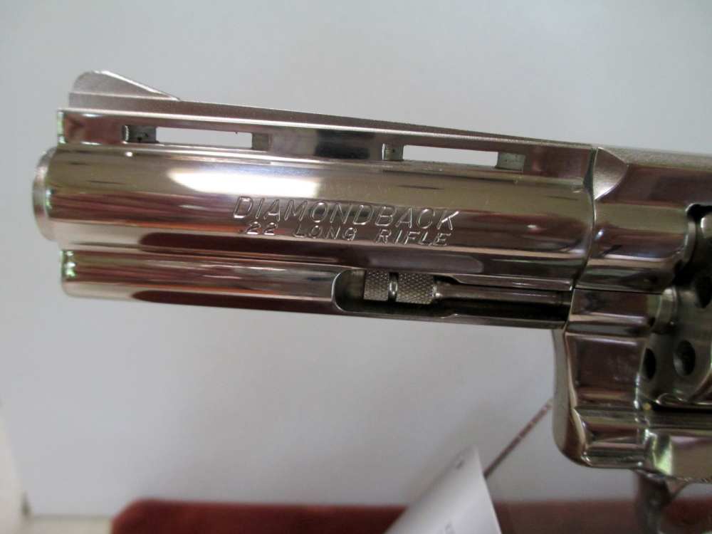 COLT DIAMONDBACK 4 INCH 22LR IN NICKEL-img-2