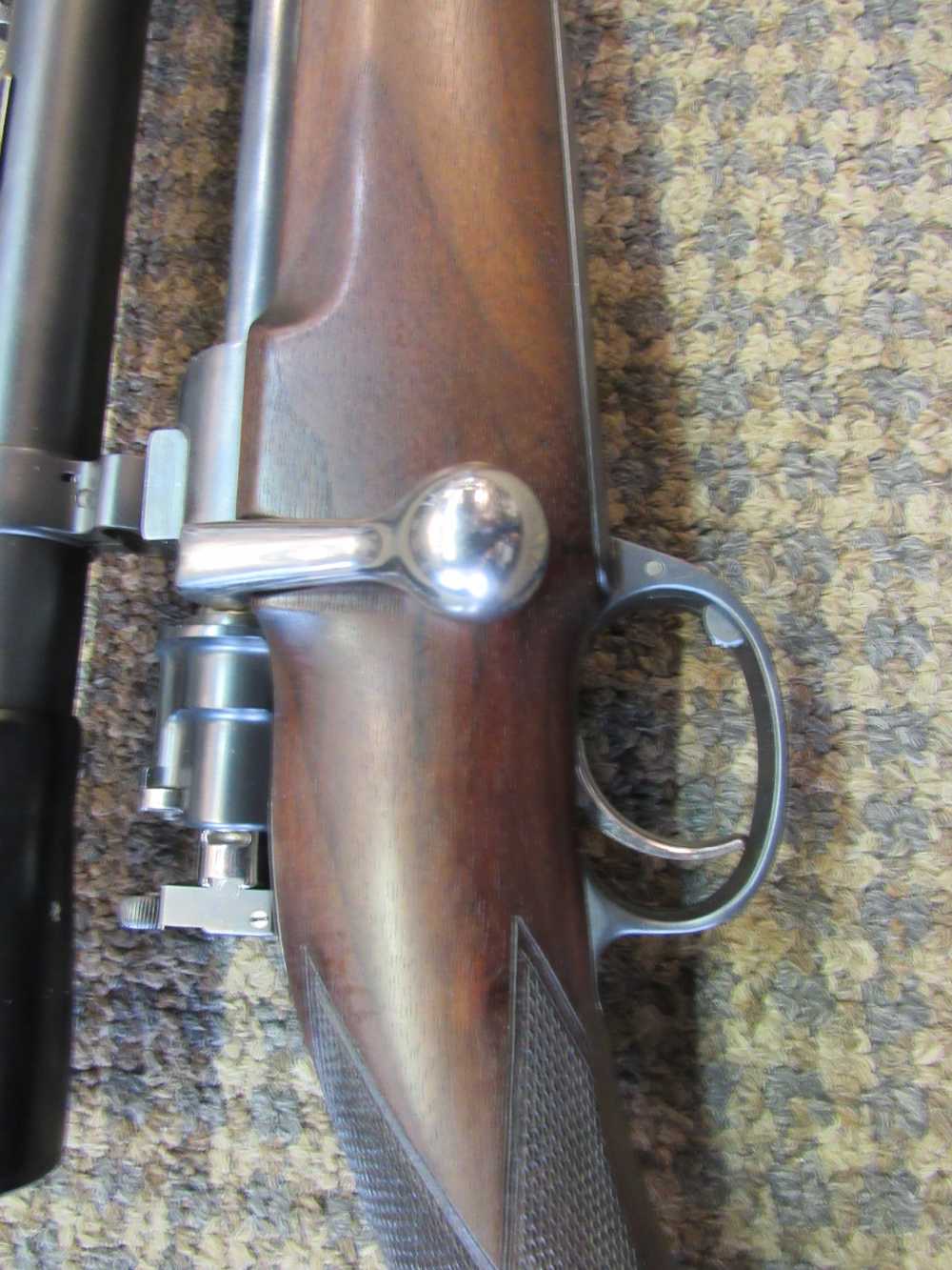 JOHN RIGBY & CO. BEST RIGBY SPORTING RIFLE .350 BORE CONVERTED TO .375 H&H -img-5
